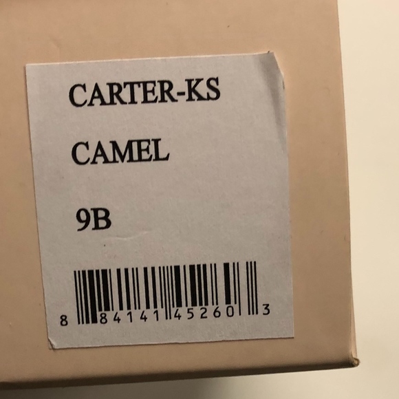 LOEFFLER RANDALL Suede Carter Camel Ankle Boots - Picture 7 of 8